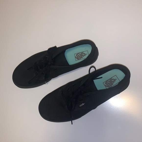 Vans Black Sneakers - Women’s Size 5 - Picture 2 of 6